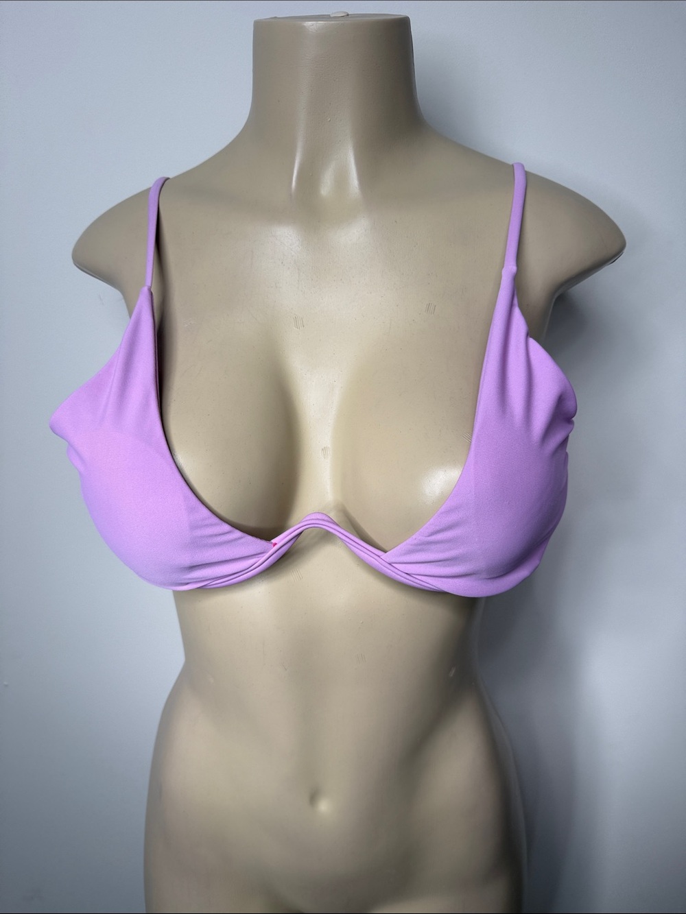 SHEIN Lilac Underwire Bikini Top